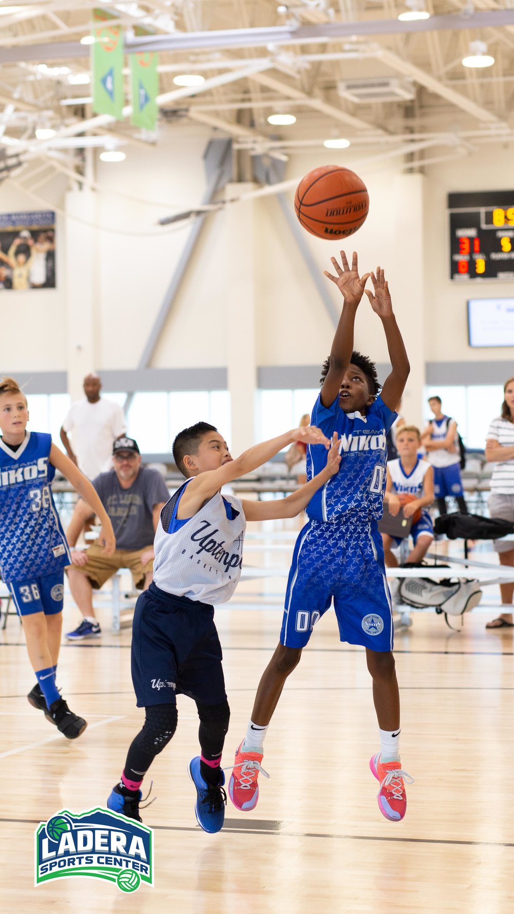 Team Nikos at the American Cancer Society 3-on-3 Charity Basketball Tournament - August 2018