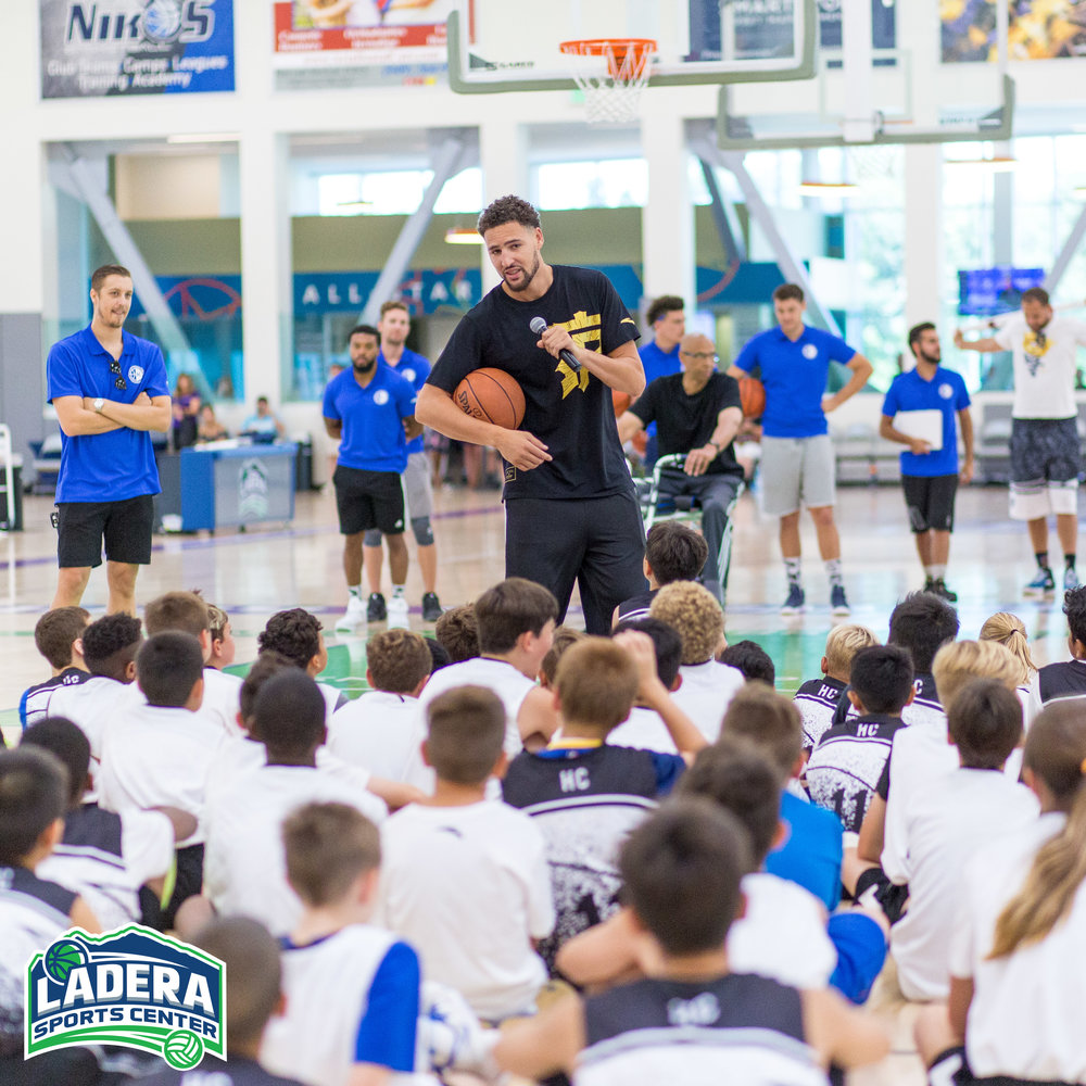 Klay Thompson Basketball Camp, August 2018